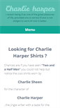 Mobile Screenshot of charlie-harper.com